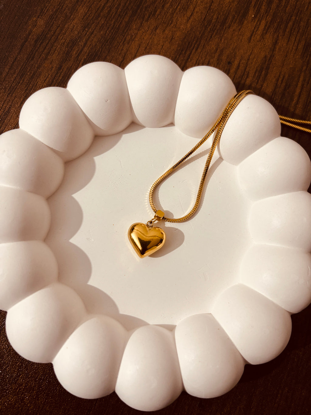 Bloomora's favorite The 'Glow' Everyday Heart Necklace
