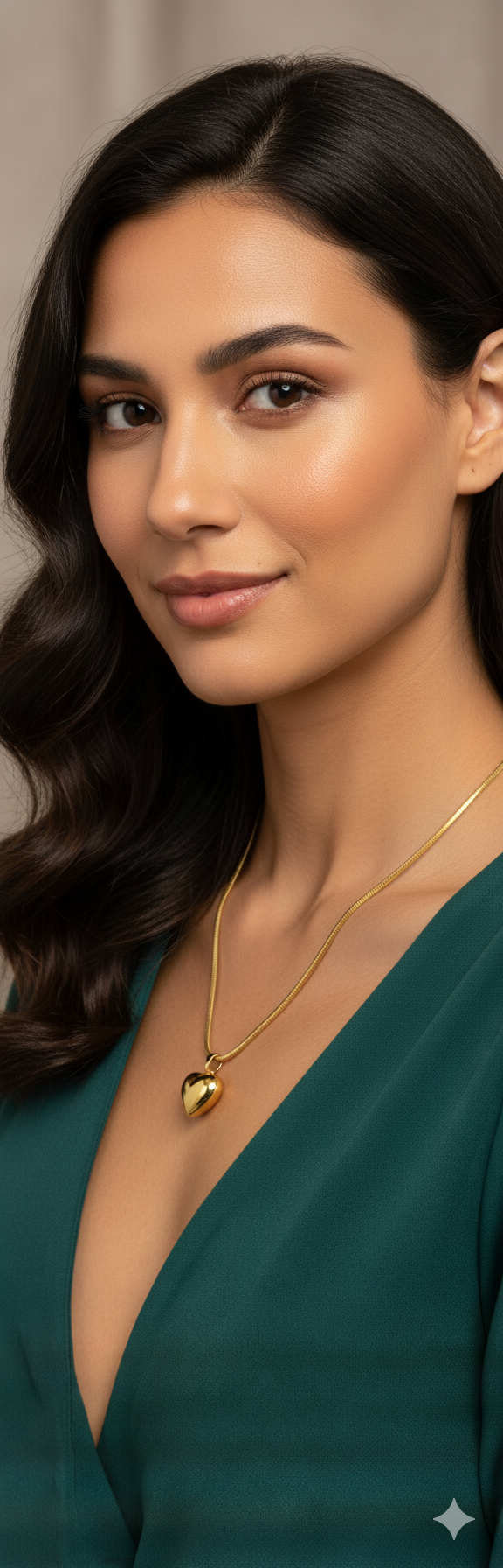 Bloomora's favorite The 'Glow' Everyday Heart Necklace