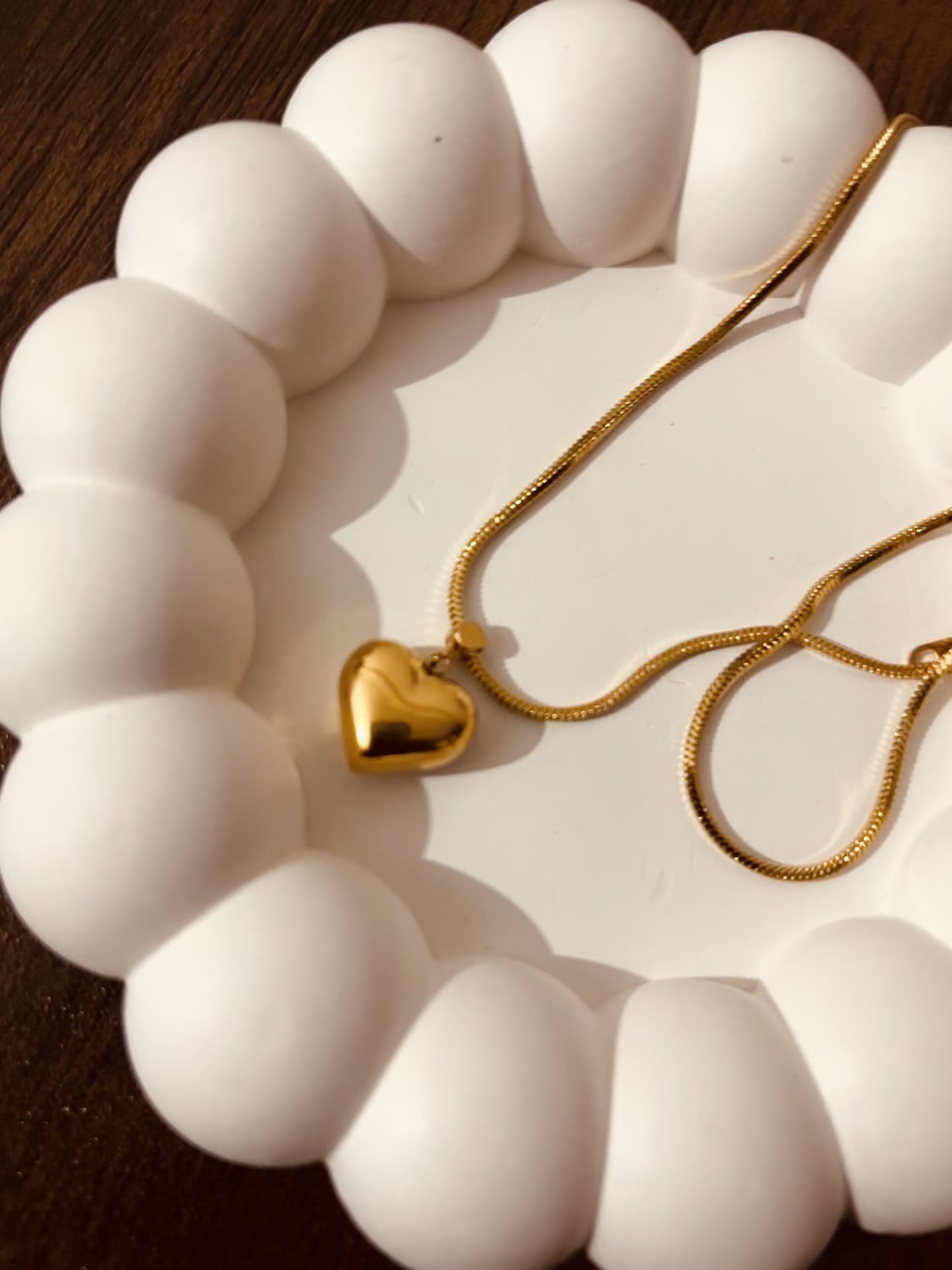 Bloomora's favorite The 'Glow' Everyday Heart Necklace